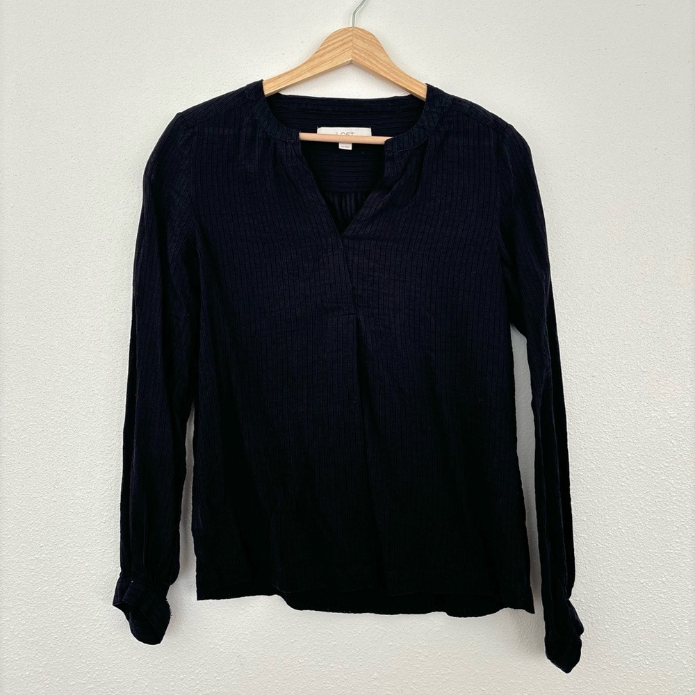 LOFT Black Long Sleeve